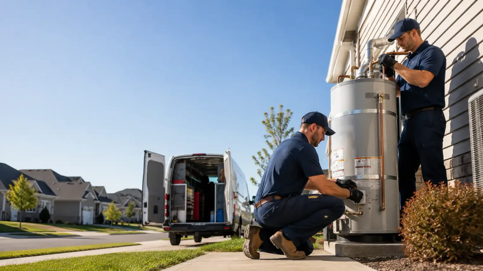 Water Heater Installation in Marble Falls, TX